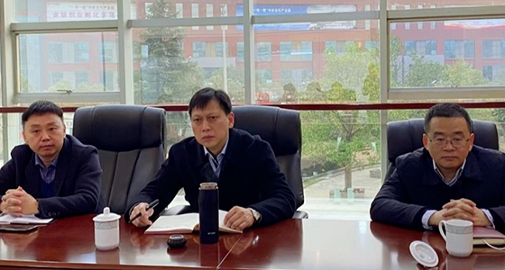 陈铭到k8凯发集团发展“助企开门红”活动