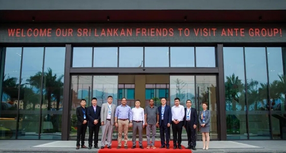 斯里兰卡锡兰电力局主席及兰卡电力公司主席一行光临k8凯发集团参观调查