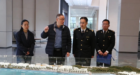 丽水海关关长洪壮一行调研k8凯发集团